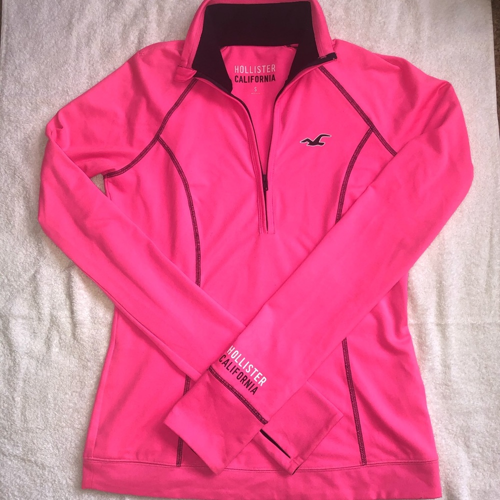 Hollister Athletic Quarter-Zip Top